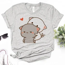 Peach Goma t-shirts women summer top female streetwear clothing