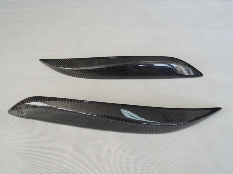 Fit For Carbon Fiber Mazda 2004-2009  M3 3 Hatchback 5dr Headlights Eyebrows Eyelid Eyelids