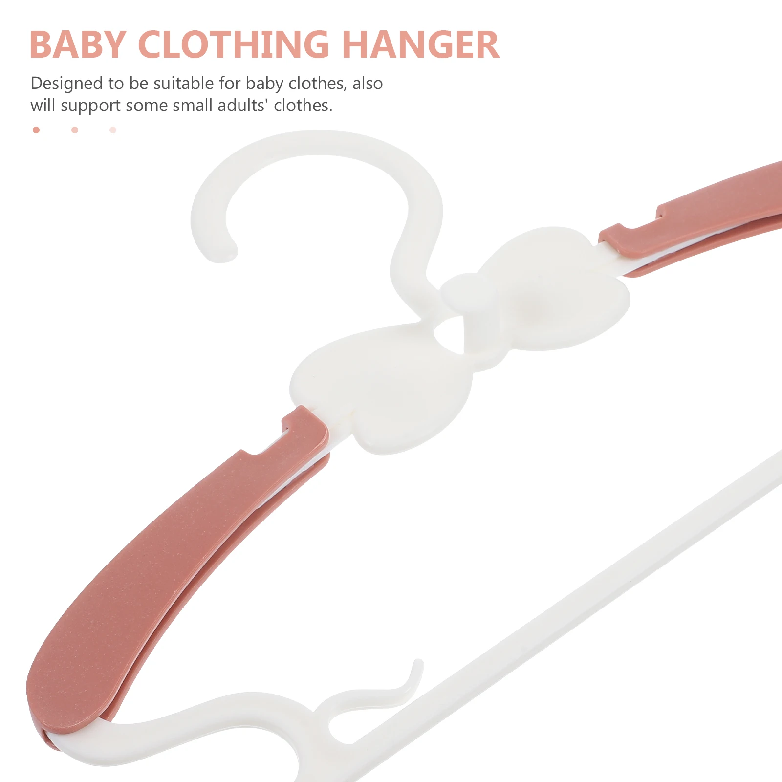 

10pcs Kids Hangers Baby Clothing PP Material Closet Drying Rack Kids Clothes Hangers Newborn Toddler Infant