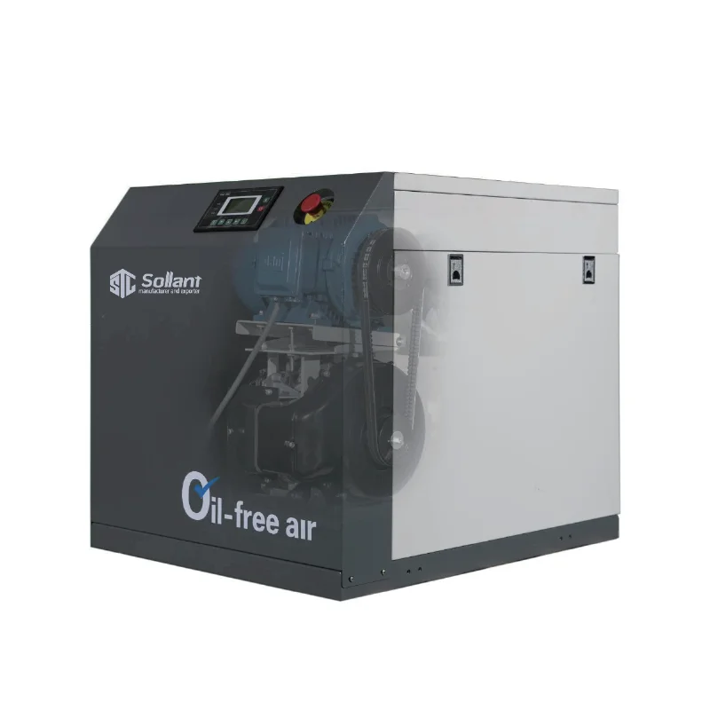 

SOLLANT 7.5 kw Oil Free Scroll air Compressor 10 Silent air Compressor