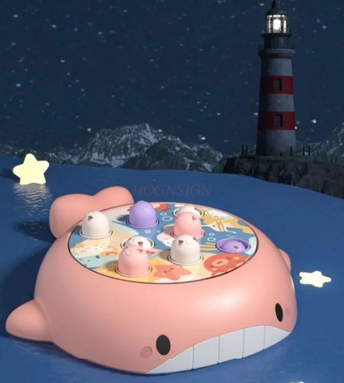 ของเล่นกราวด์ฮอกสําหรับปริศนาสําหรับเด็ก การศึกษาปฐมวัยสําหรับทารกอายุ 1 ถึง 2 ถึงครึ่งปี