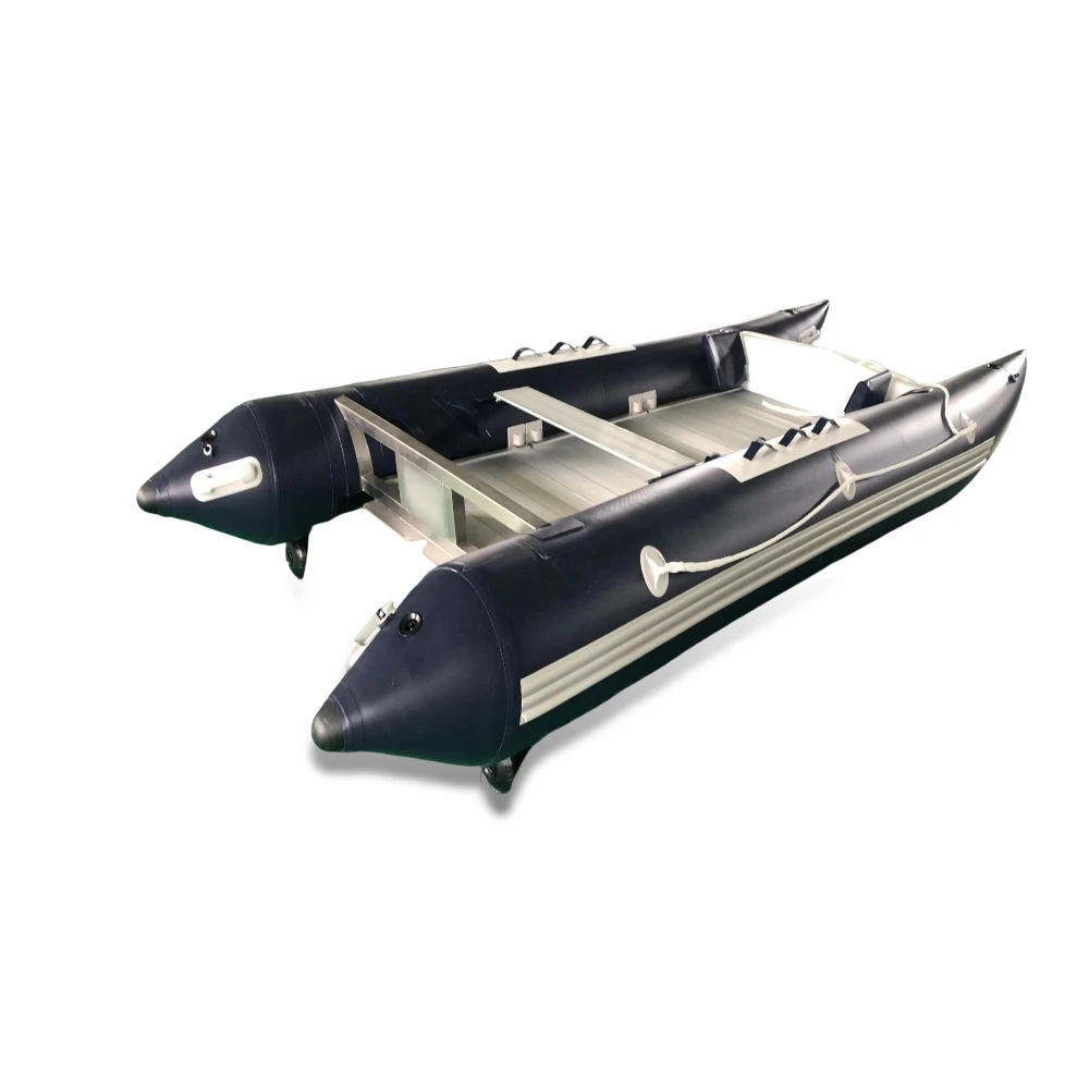 

Wholesale New Design 300cm PVC Hypalon Inflatable Thundercats Inflatable Catamaran With CE Plate