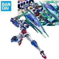 Bandai HG-00(66) 1/144 Gundam 00 QAN GNT-0000 Mobile Suit Model Kit Action Figure Model Gift Collectibles Unisex Toys