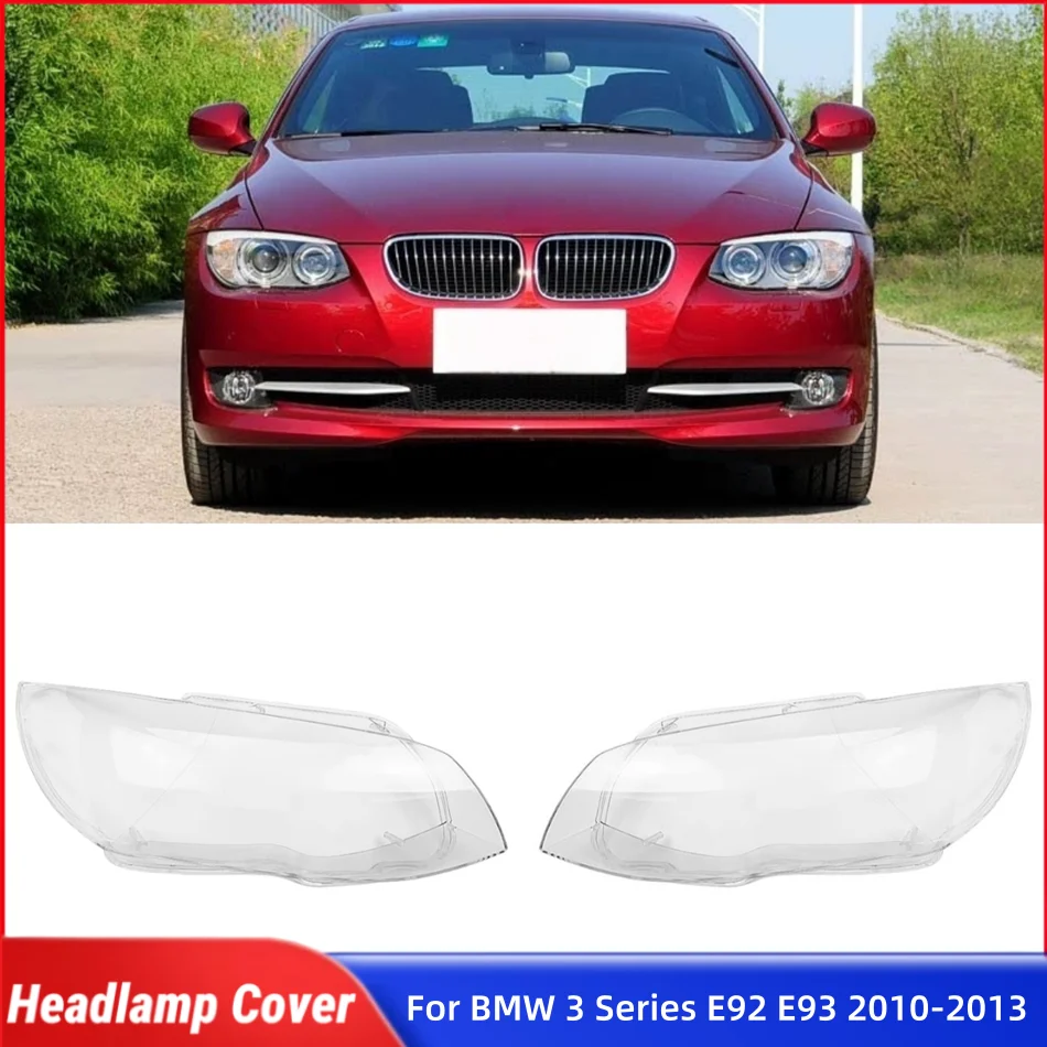 For BMW 3 Series 2 Doors Coupe M3 E92 E93 2010 2011 2012 2013 Automotive Parts and Accessories Lampshade Cover Headlight Cap