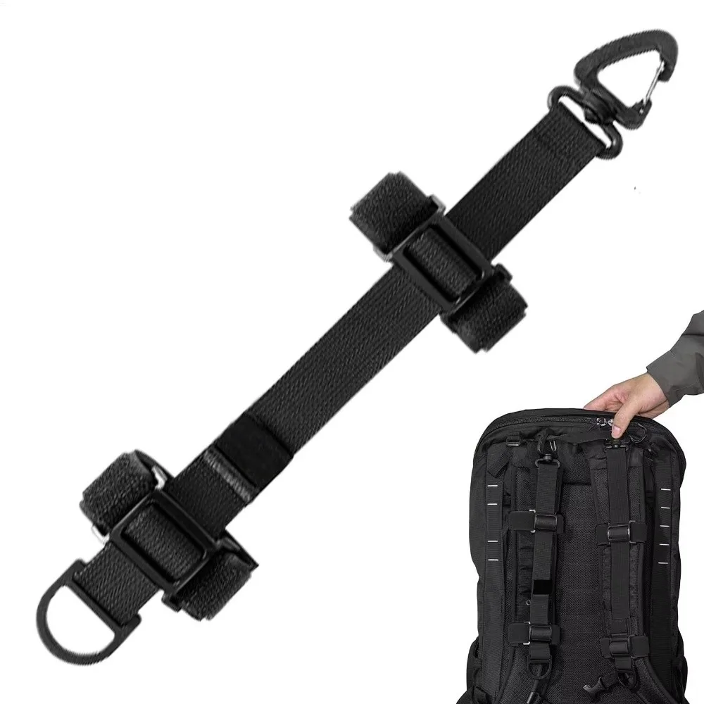 Metal D-Ring Backpack Shoulder Strap Shoulder Strap Clip Strap Attachment Expansion Strap Adjustable Lengt PP