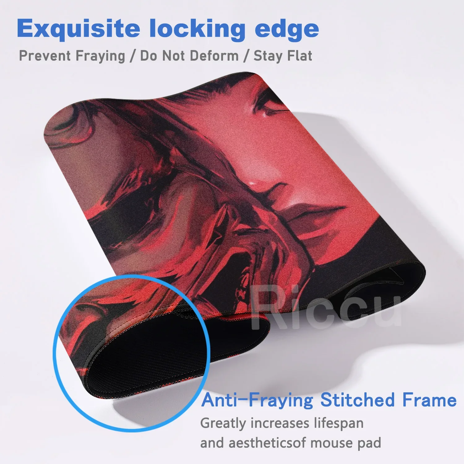 40x90 سنتيمتر الألعاب الساموراي أوني ماوس الوسادة اليابان قناع فتاة Deskmat ألعاب كبيرة المهنية قسط ماوس التحكم في السرعة اكسسوارات