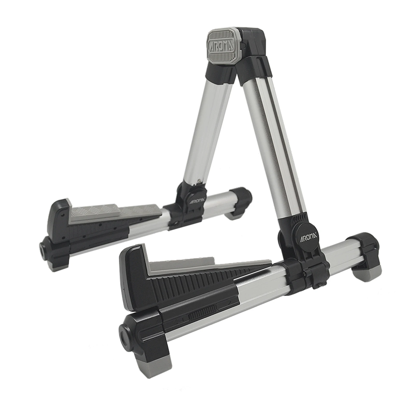 

AROMA AGS08 Folding Adjustable Universal String Instrument Guitar Stand Aluminum Alloy AFrame for Banjo Guitar