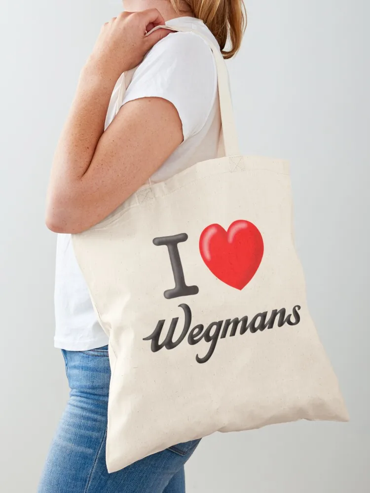 

I Heart Wegmans Classic T-Shirt Tote Bag tote bag university ecological bags shopper bag women Custom