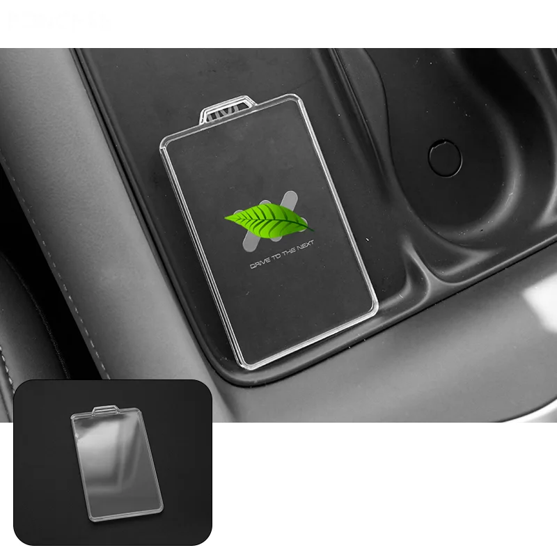 

For IM Motors MG IM6 LS6 LS7 2023-2025 Car Transparent Key Card Key Cover NFC Induction Protective Case Automobile Supplies