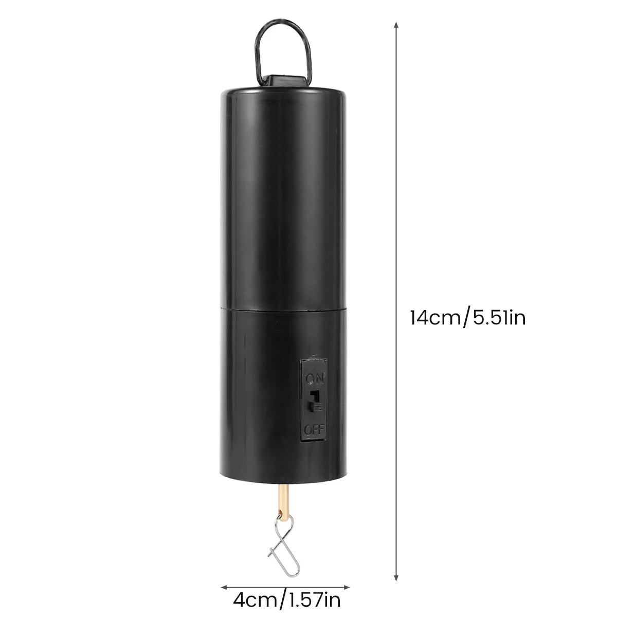 Hanging Rotating Motor Rotating Battery or Solar Wind Spinner Motor for Home Garden Lawn Wind Chimes Disco Balls Spinners 1/2Pcs