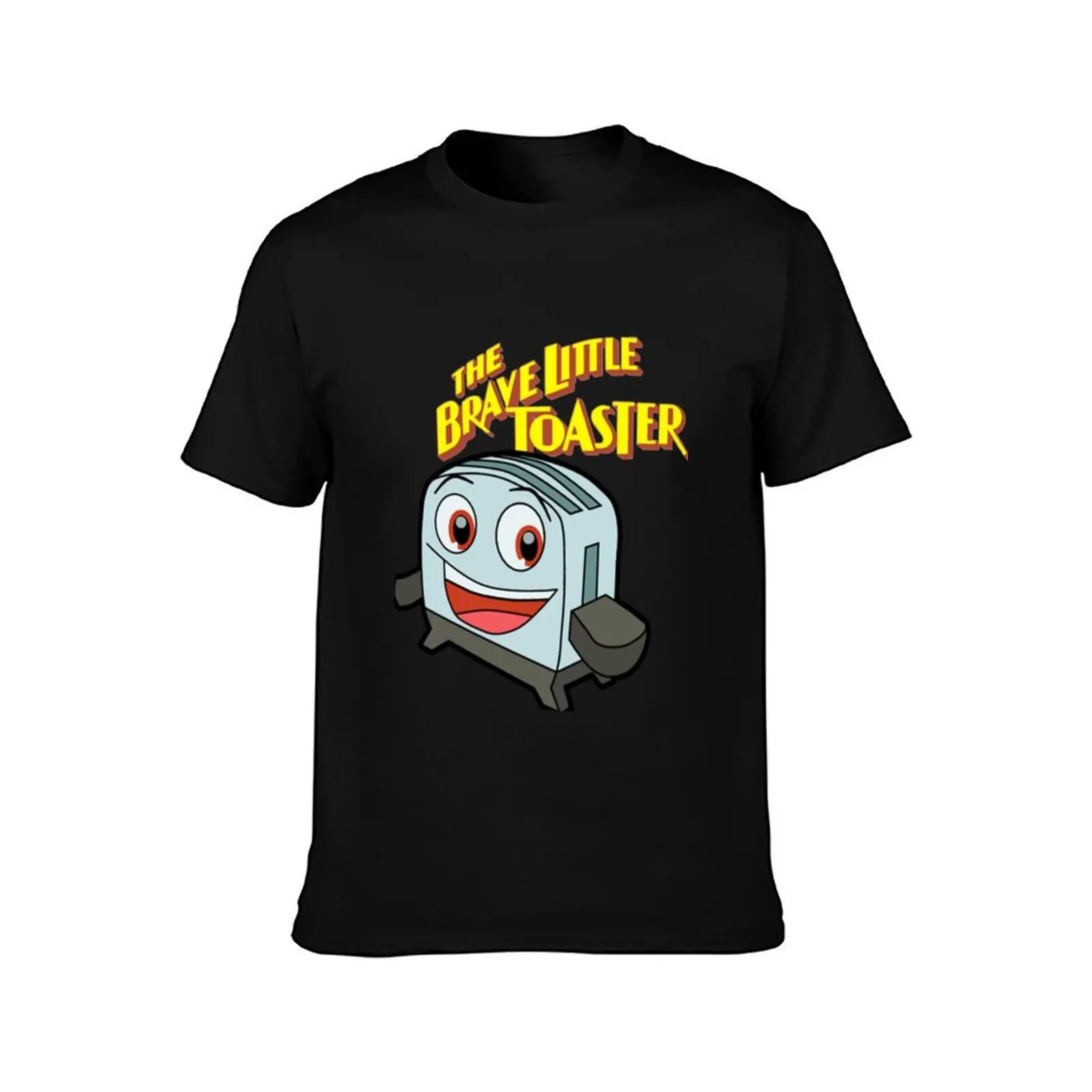 Cute Brave Little Toaster T-Shirt Plus Size Summer Short Sleeve T-Shirt