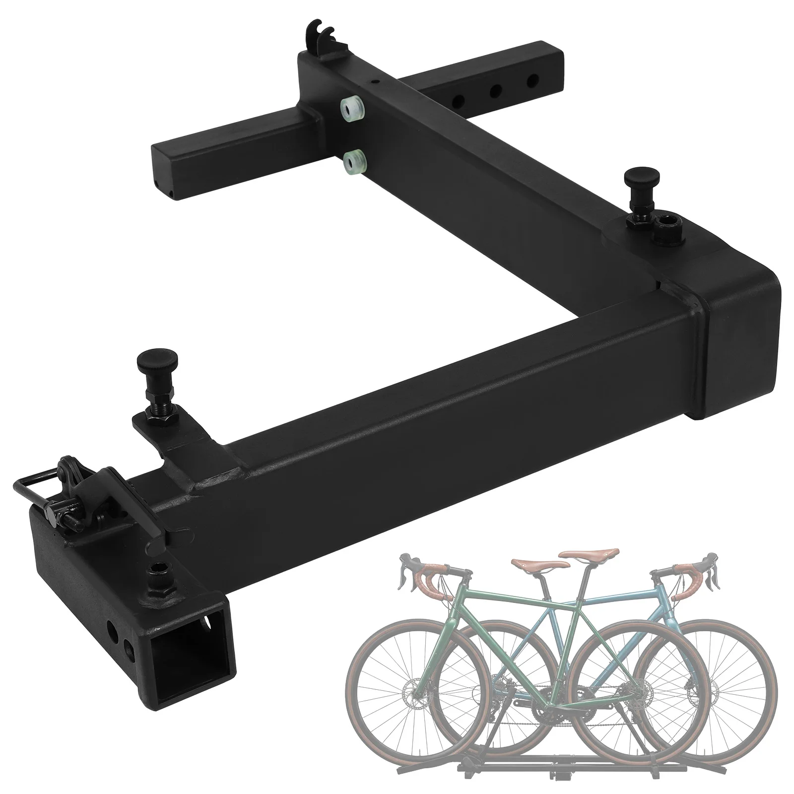 90-degree Swing Arm Hitch Adapter Fit 2-inch Receiver Hitch Mount Adapter