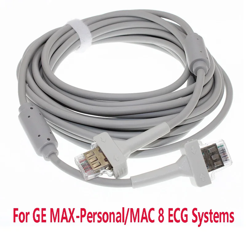 

Compatible With GE Date Cable 700044-204, For GE MAX-Personal/MAC 8 ECG Systems With AM4/AM5 Acquisition Module.