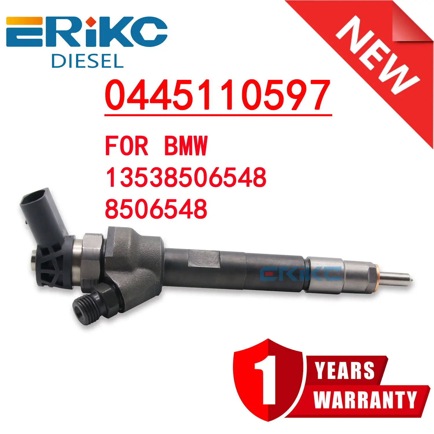 Sprayer Gun 0 445 110 597 CR Diesel Injector 0445110597 13538506548 Fuel Injection Nozzle 0445 110 597 for Bosch BMW 8506548