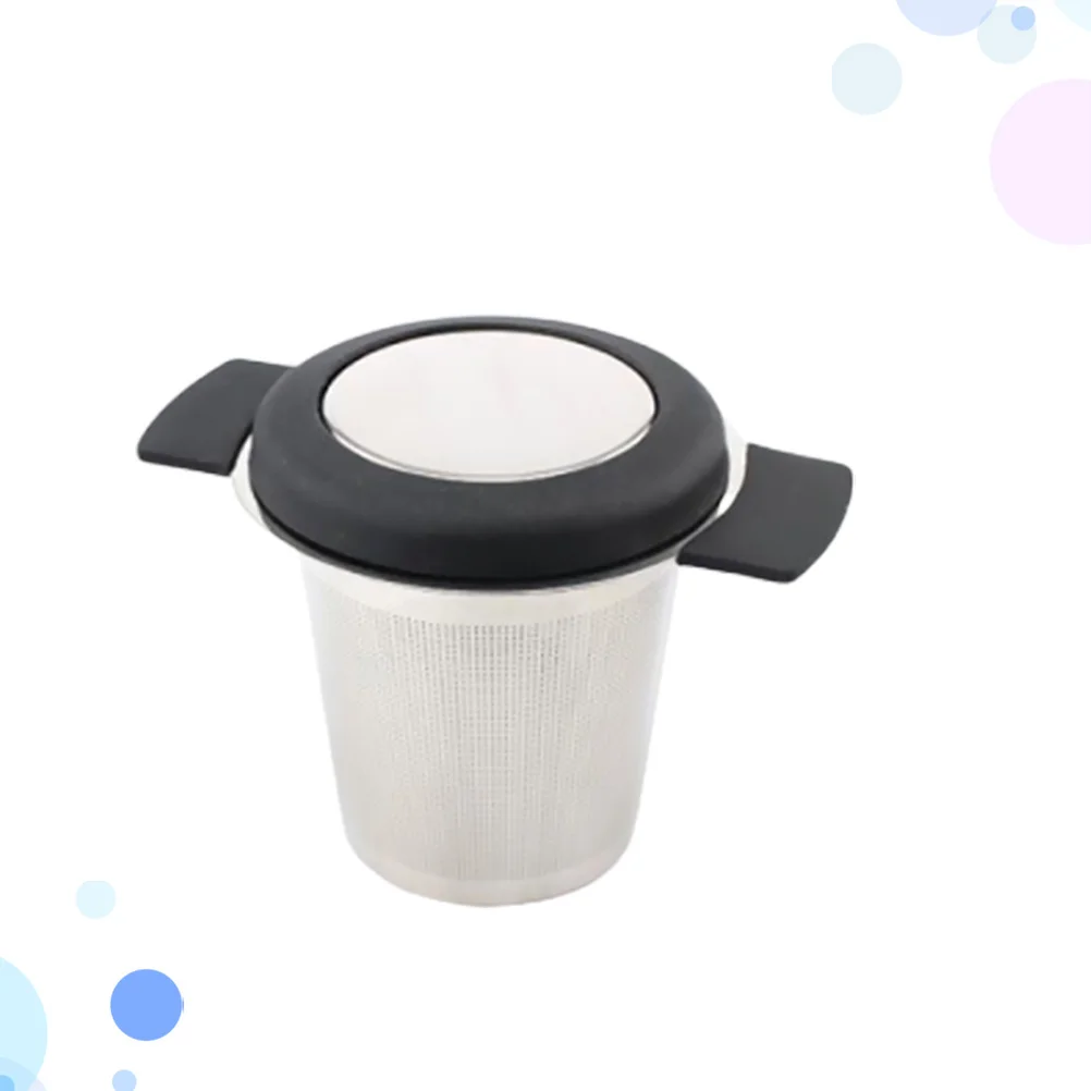 

Ситечко для чая из нержавеющей стали, силиконовый фильтр, шикарный процет, практичный креативный дом