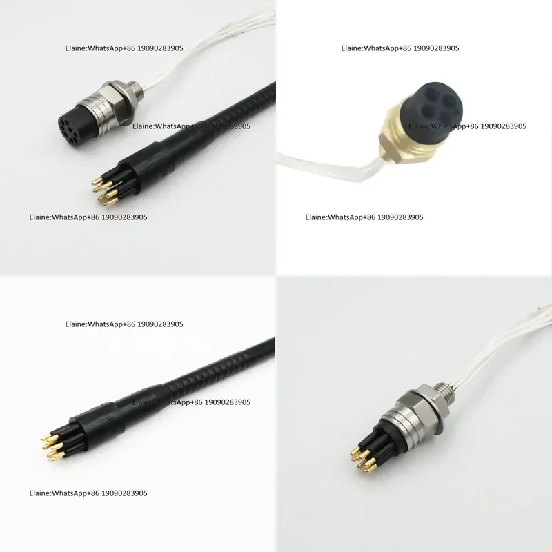 Deep SeaMicro Circular Rubber Underwater Connector MCBH8M-MCIL8FDeep-Sea Wet Plug Connector Male/Female