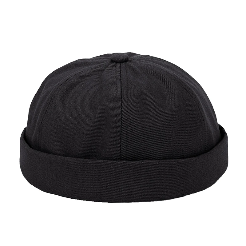 1pc Fashion Solid Color Guapi Hat Street Hip Hop Skateboard Hat Outdoor Adjustable Decorative Landlord Hat Unisex Borderless Hat
