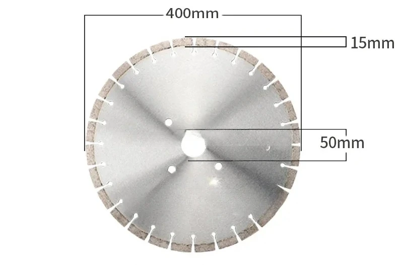 

350mm 400mm 500mm Laser Welded Diamond Saw Blade Cutter Circular Disc For Cutting Hard Granite Concrete Marble Sandstone Asphalt