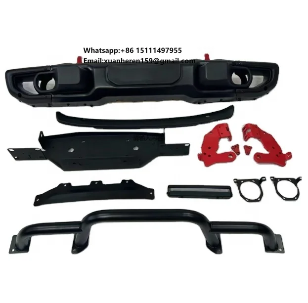 

New Steel Mid Width Stubby Full Width Front Bumper for Jeep Wrangle 2024 for 10th Anniversary for JL 2024 W/ Winch U Tube Hook