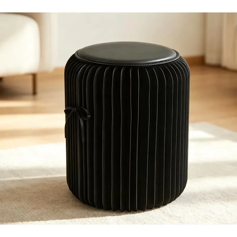 18 Pack Wooden Folding Stools Short Portable Modern for Home Hotel Bedroom Living Room Outdoor Sofa Coffee Table Shoe