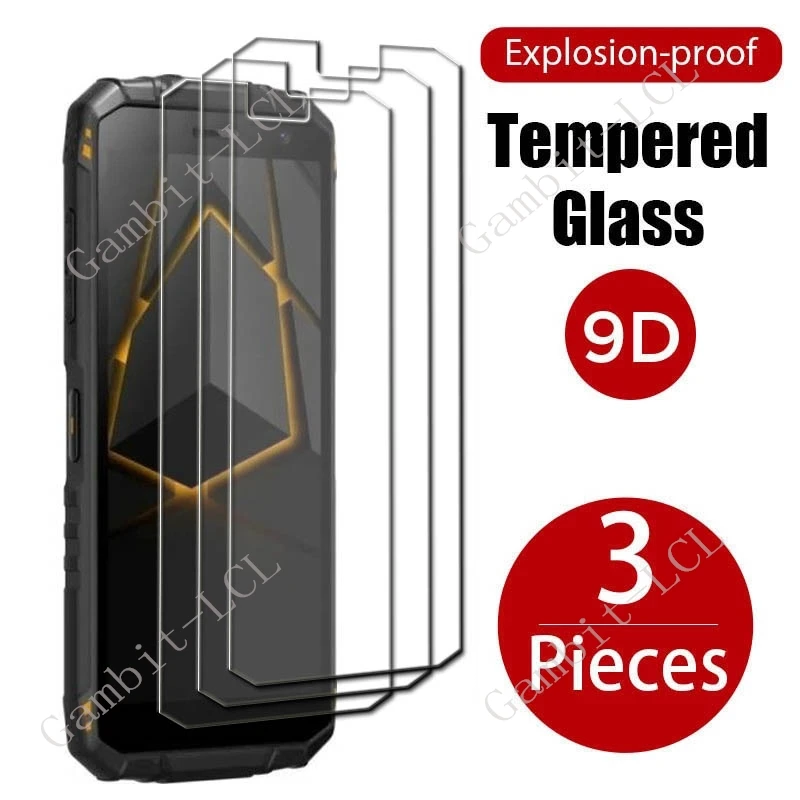 3PCS 9H Original For Doogee S41T Tempered Glass Protective On DoogeeS41T S41 Max Plus S41Pro Pro Screen Protector Cover Film