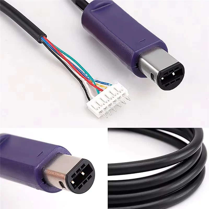 1Pc Game Console Cable For Gamecube For NGC GC Game Controller Extension Line Gamepad Replacement Cord 3 Meters