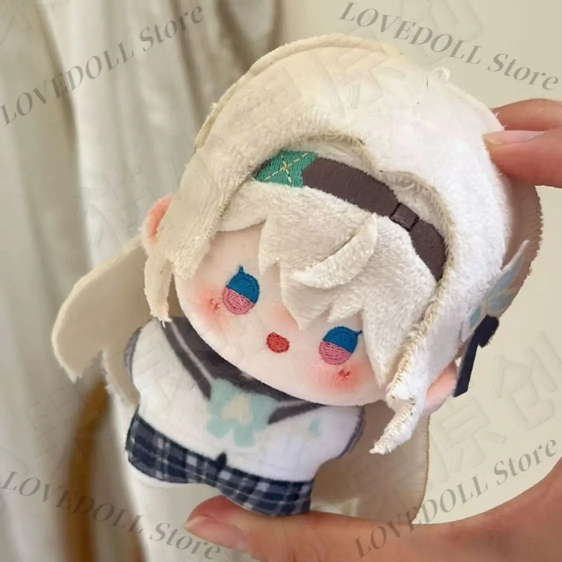 

Honkai：Star Rail Firefly Adorable 10cm Plush Doll Key Chain Printed Body Pendant Plush Keychain Anime Gift