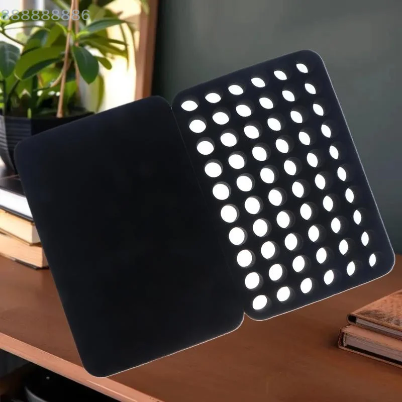 Divisore inferiore regolabile, cuscino in schiuma da 15 ml, 10 ml con 60 scomparti per bottiglie di smalto o olio essenziale