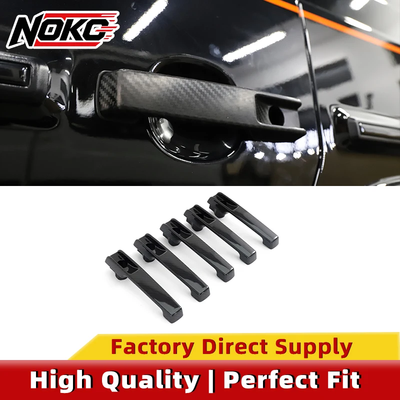Dry Carbon Fiber Replacement Door Handles For Mercedes-Benz G-Class W463 W464, 1:1 Direct Replacement, Keep Original Functions,