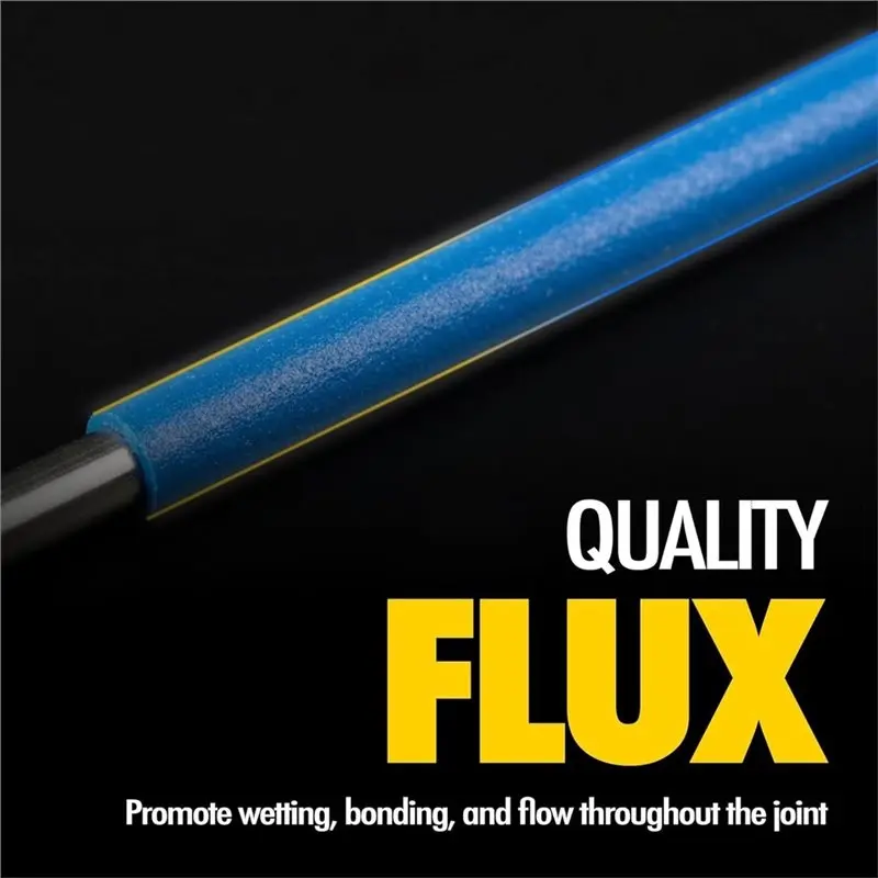 ABZL Flux Coated Brazing Rods(20 Sticks), Flat Welding Alloys-15% Silver Solder Phos Copper 1/16