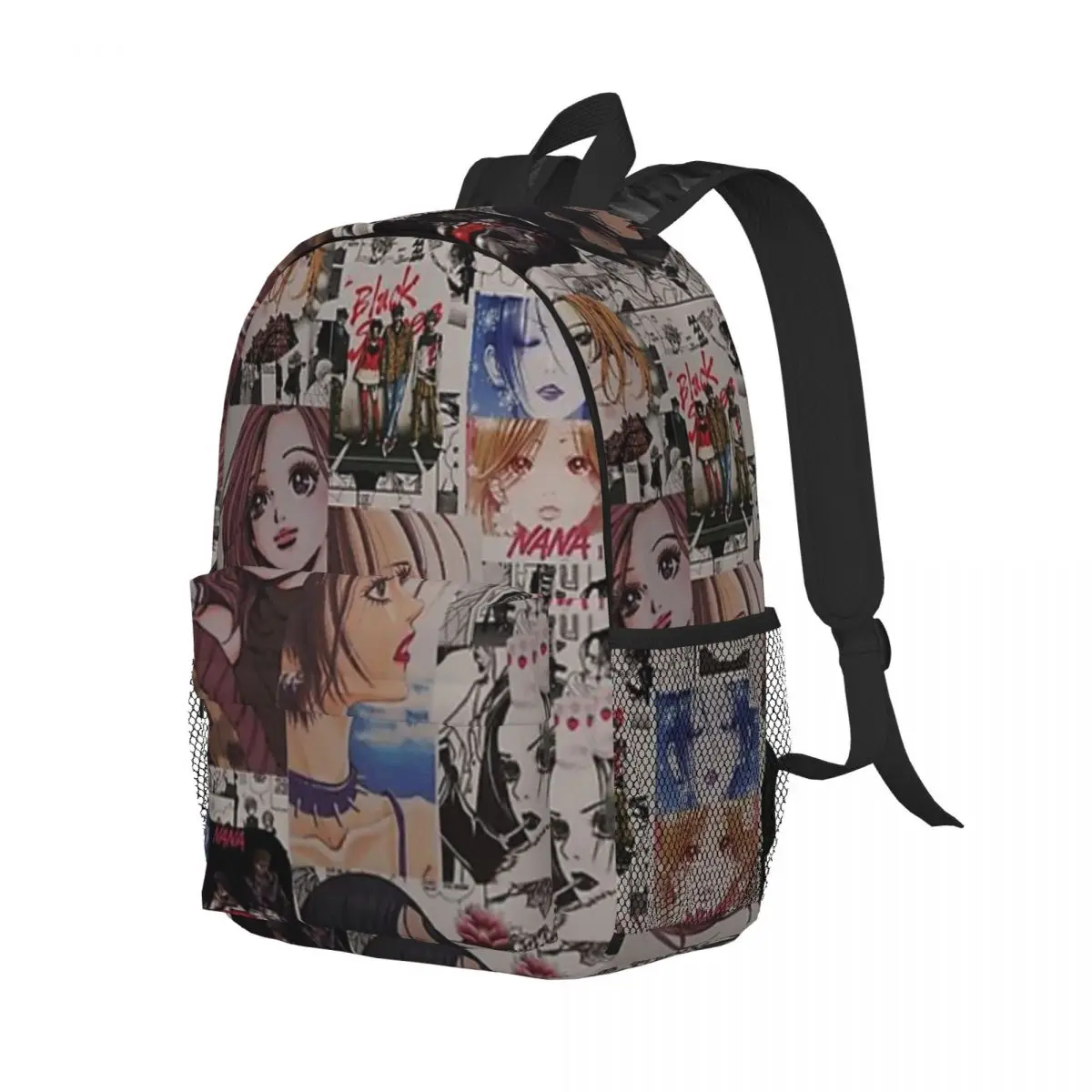 Nana Anime Collage Design Nuovo modello alla moda Borsa da scuola Stampa Zaino leggero da 15 pollici