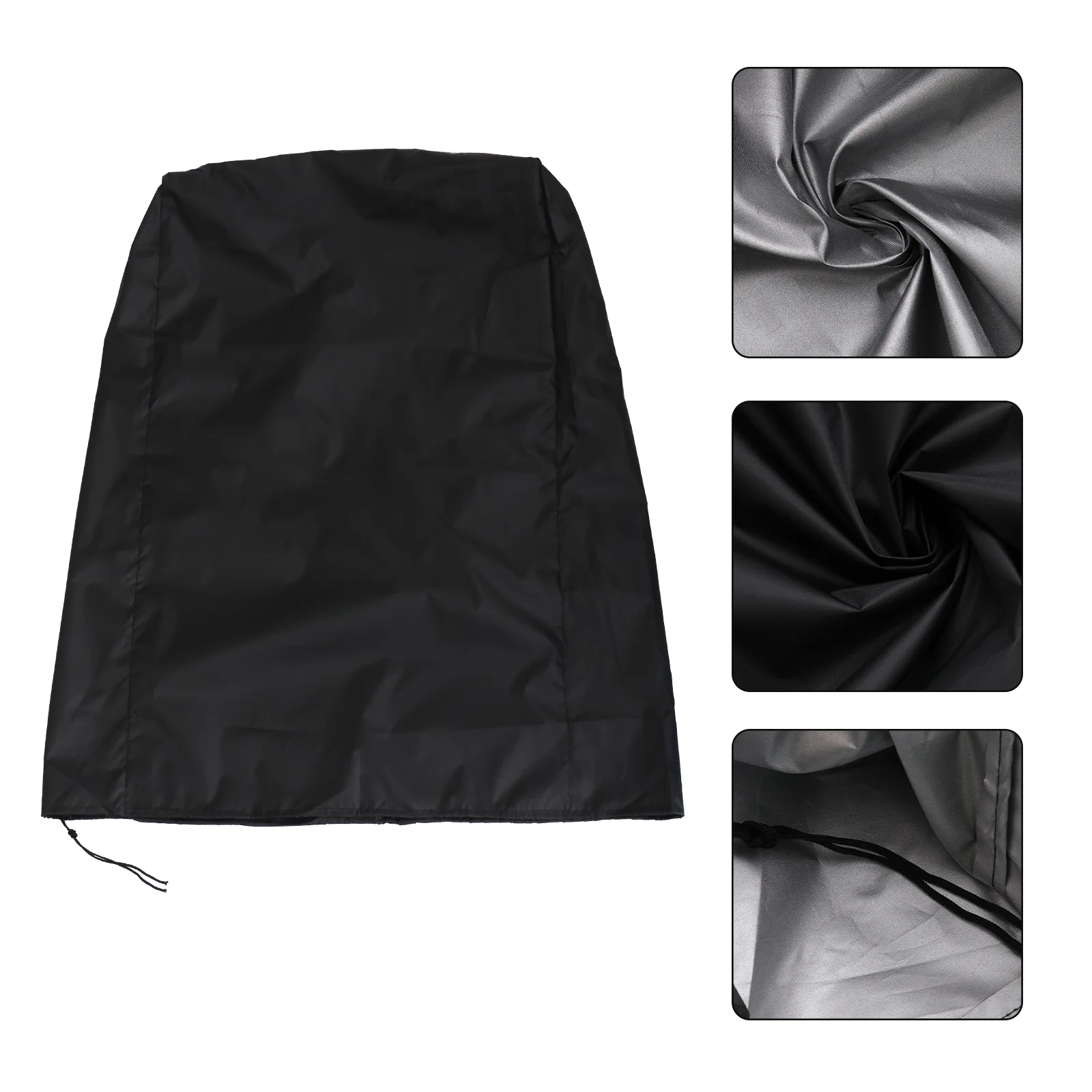 

Waterproof Chair Cover Portable Foldable Chairs Black Silver Coated Oxford Cloth Dustproof Outdoor Garden Furniture Sofa Cover
