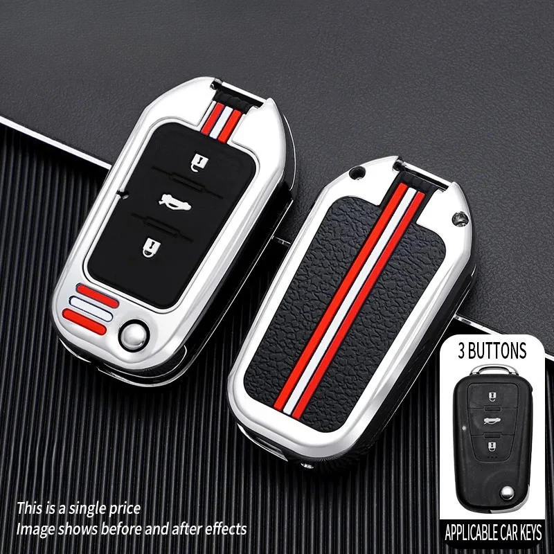 

for Roewe RX5 350 360 750 550 for MG 3 5 6 7 MG3 MG5 MG6 MG7 ZS GT GS Morris Garages HS EV I6 Metal Car Key Cover Fob Case Shell