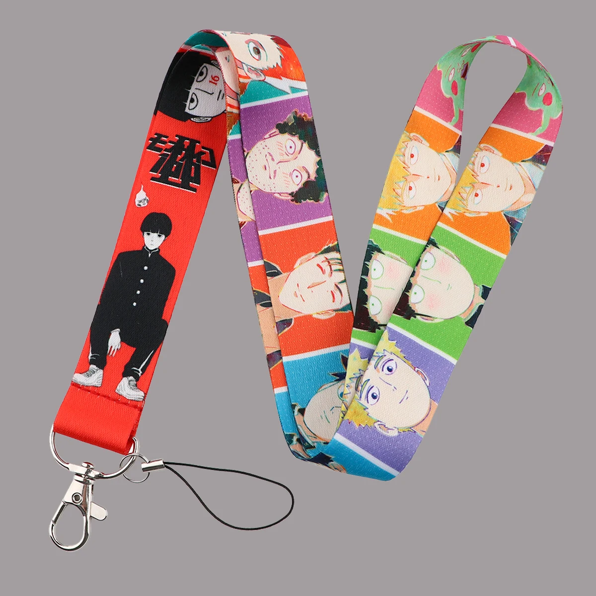 

Manga Role Neck Strap for Keychain Gym Mobile Phone Straps Hanging Rope Lariat Lanyard Keyring Accessories Gifts