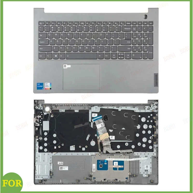 

NEW US Keyboard TOP Case For ThinkBook 15 G2 ITL G3 ARE Laptop Palmrest Upper Cover Case English Replacement Keyboard Backlight