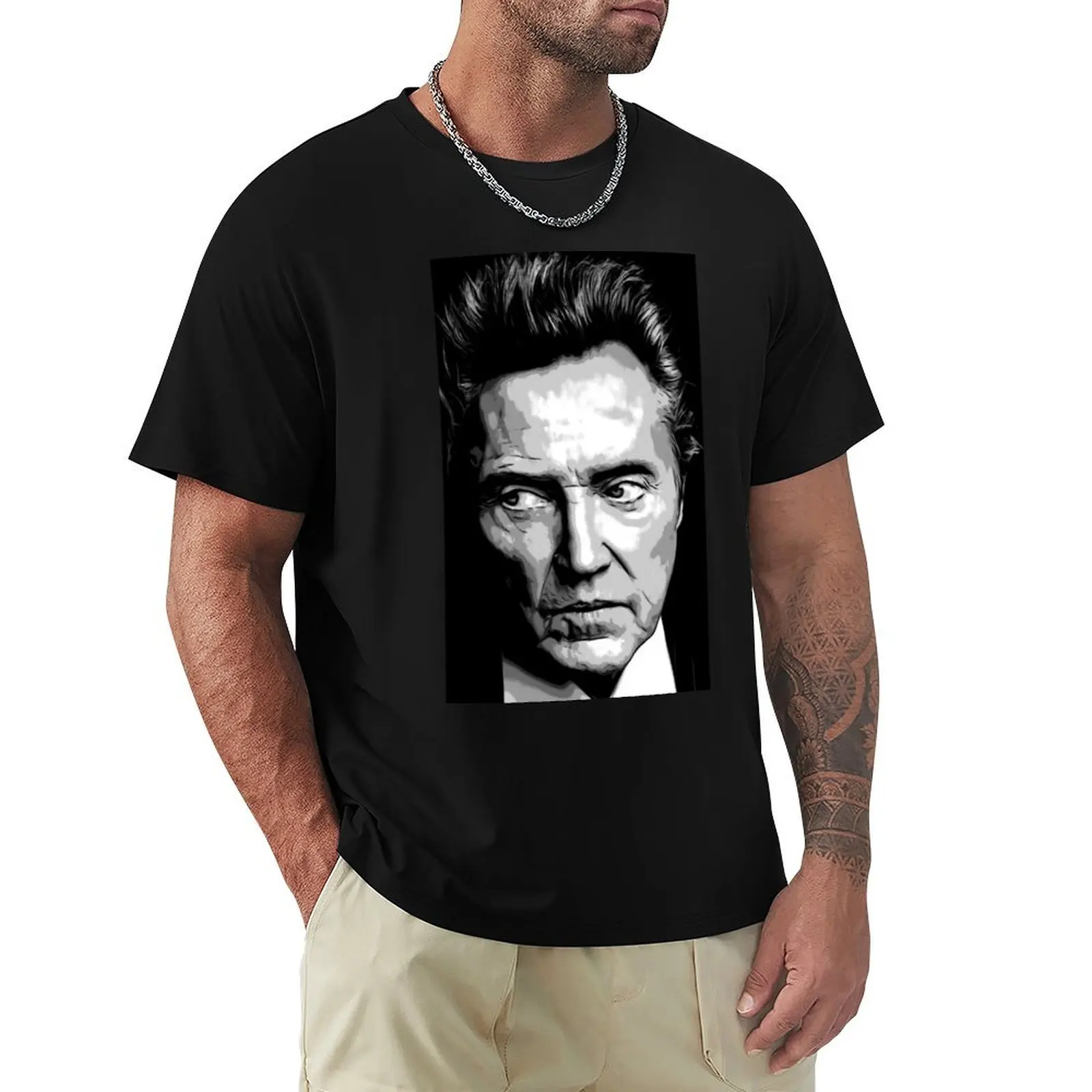 Christopher Walken T-Shirt aesthetic clothes anime clothes custom shirt kawaii clothes mens t shirts pack