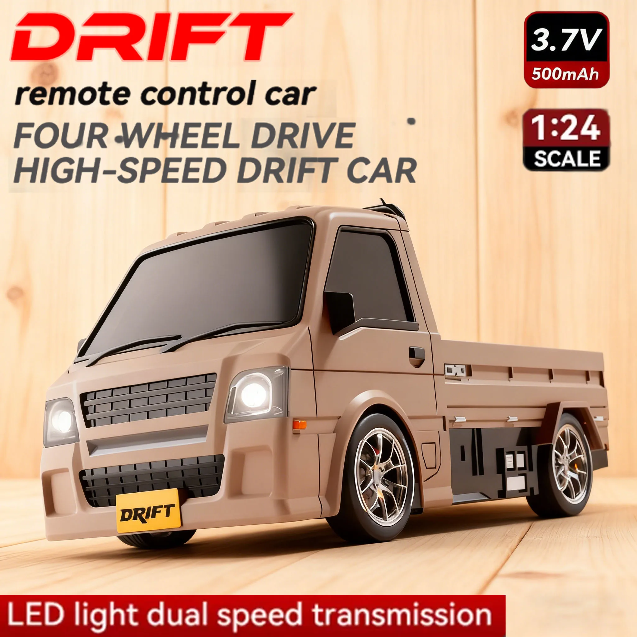 

Радиоуправляемая машинка-игрушка для детей 2 в 1, дрифт-гонщик с дистанционным управлением и альпинистский грузовик со светодиодной подсветкой, подарок для мальчиков, дрифт-автомобили с дистанционным управлением