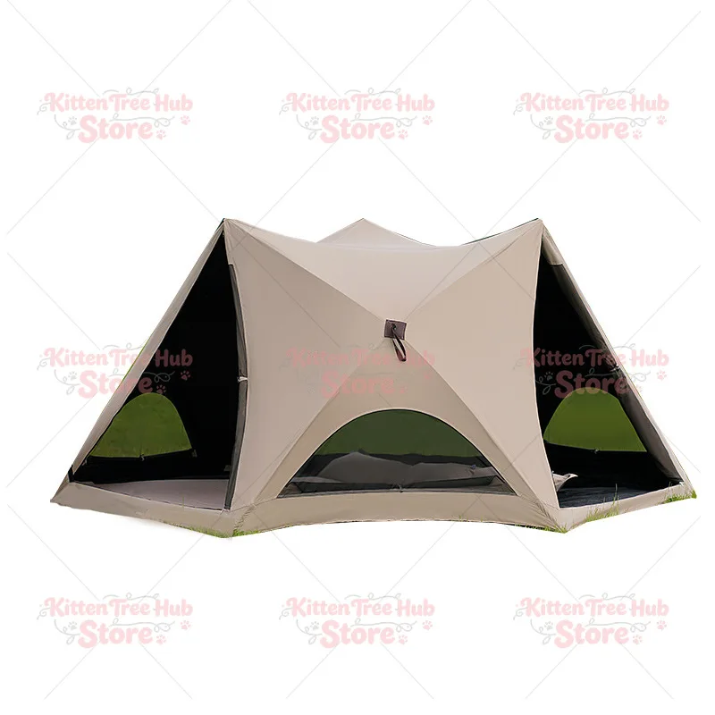 Beach Sand Park Quick Open Spherical Four Seasons Oxford Cloth Outdoor Portable Folding Camping Tent Equipped Full Shade