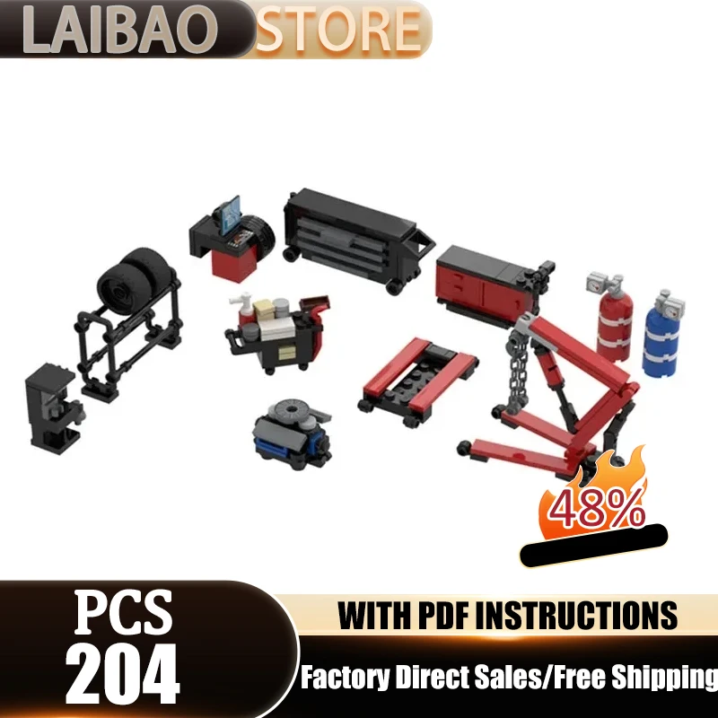 f1-events-vehicle-repair-tools-moc-building-blocks-technology-bricks-speed-champs-garage-model-diy-assembly-toys-gifts