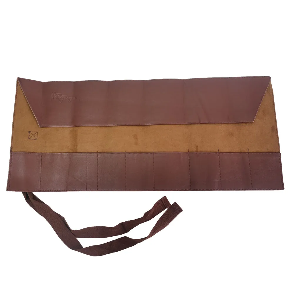 Bonsai Tools Storage Package Roll Bag PU leather Tool Case