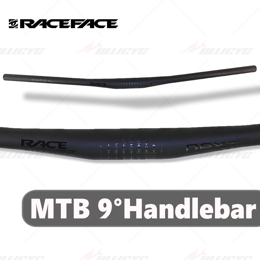 Raceface Next Matte Black MTB 9 stopni w całości z włókna węglowego kierownica roweru górskiego 31.8mm x 680-760mm części rowerowe