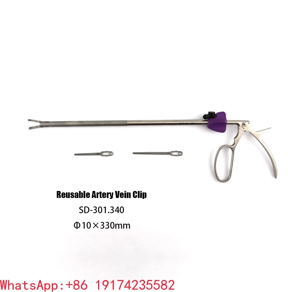 

Sur-gi-cal In-stru-ments Reu-sable Art-ery Vein Clip/Bul-ldog Fo-rceps