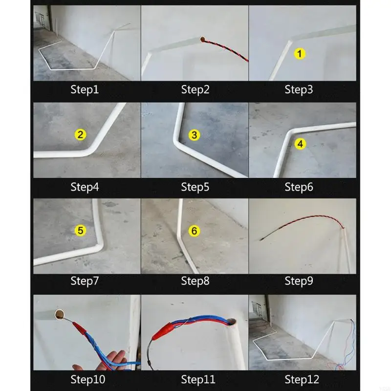 Y55E Electrician Tape Conduit Ducting Cable Puller untuk pemasangan kabel