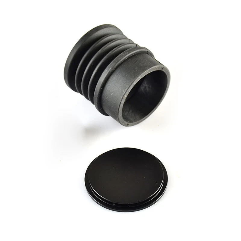 Smerigliatrice premere e soffiare per pulire la polvere rimanente del disco abrasivo piccolo contenitore per chicchi macinacaffè presa in polvere