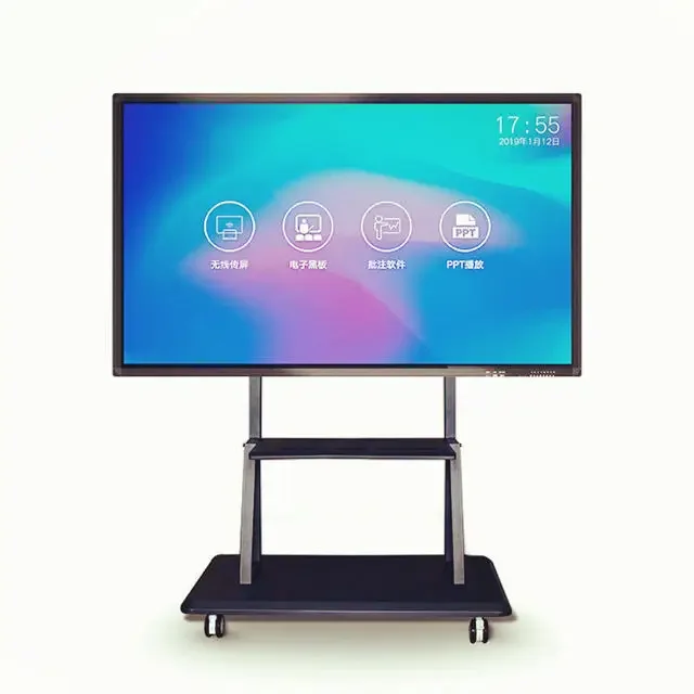 55 65 75 86 inch smart board price multi led touch screen smart tv white board whiteboard marker interactive boards for schools