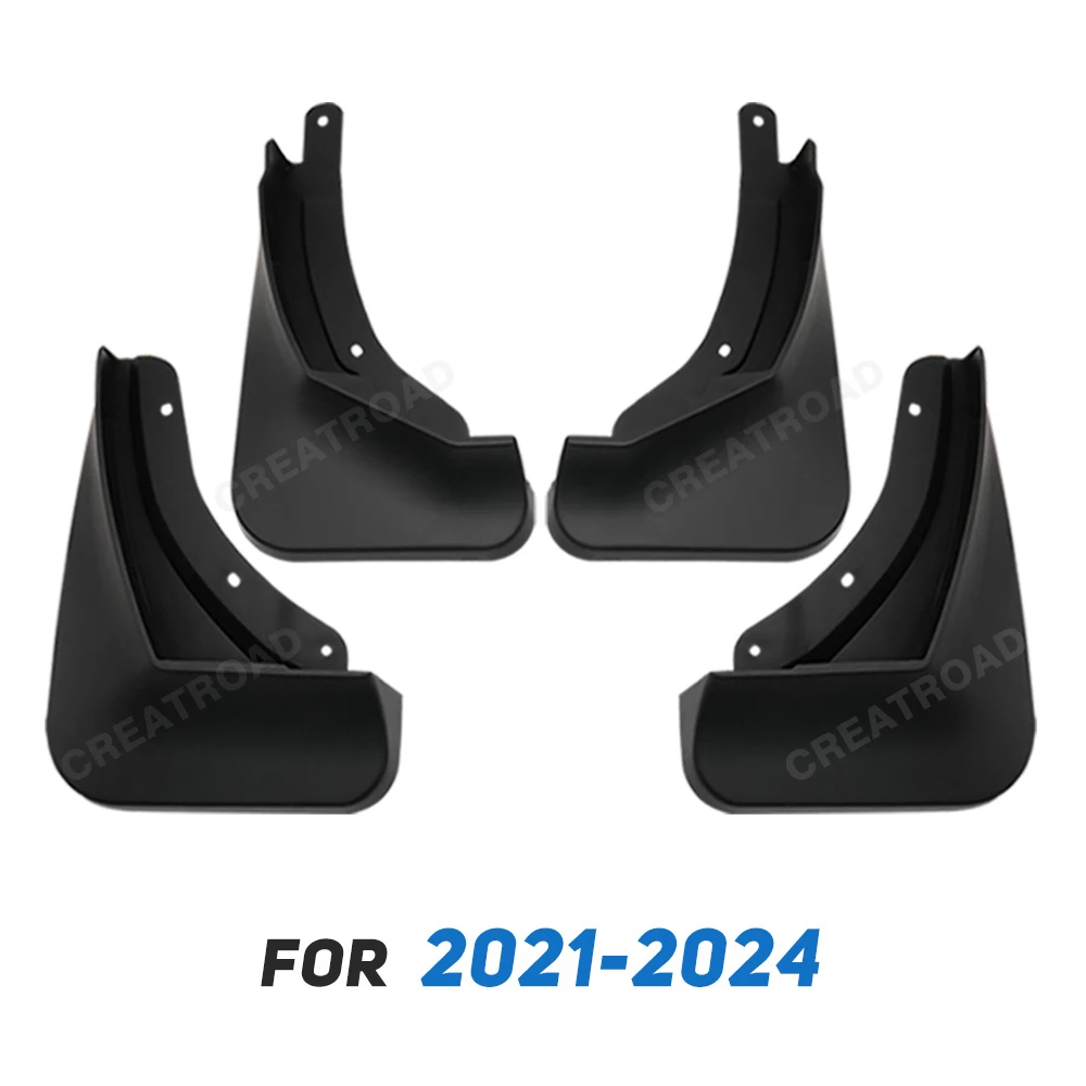 4Pcs Durable ABS Mud Flaps For 2021-2023 2022 Geely Monjaro Car Mud Flaps Fender Guards Easy Install Auto Accessories