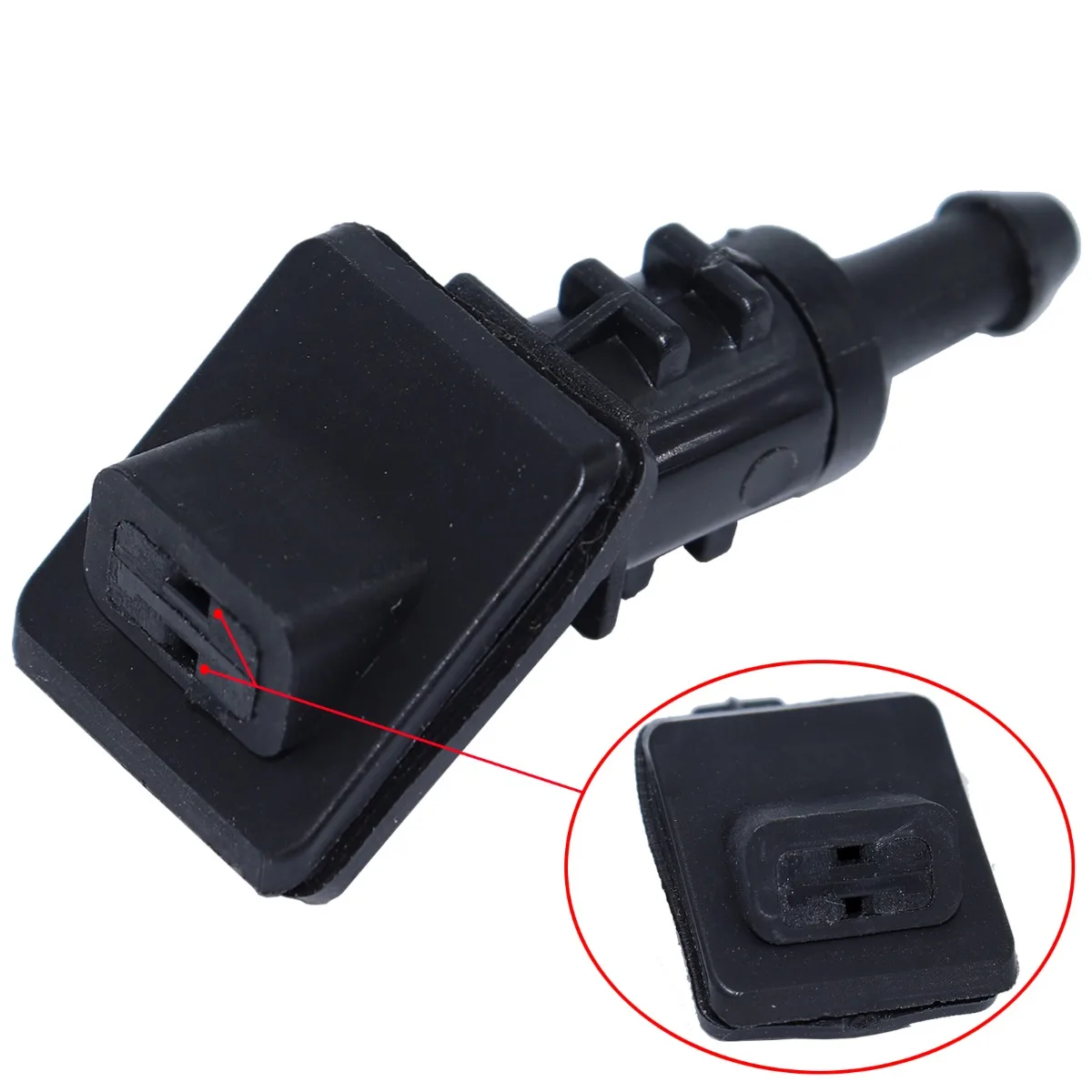 4PCS Front Windshield Windscreen Window Wiper Washer Spray Nozzle Jets Auto Spare Parts Repair Kit For Kia Ceed 2006 2007-2012 view 6
