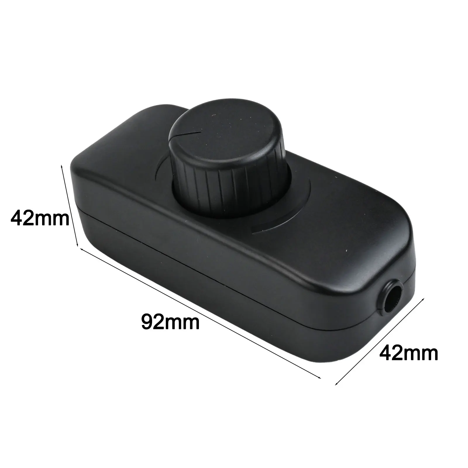Dimmer Switch for LED Lamps and Low for Power Fans Frequency Adjustable Inline Design Ensures Flicker Free Lighting Experience