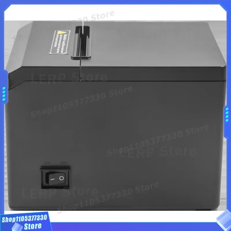 R80A 80mm Thermal Receipt Printer USB LAN POS System Cashier Device for Supermarket Restaurant Retail Store Easy Operation