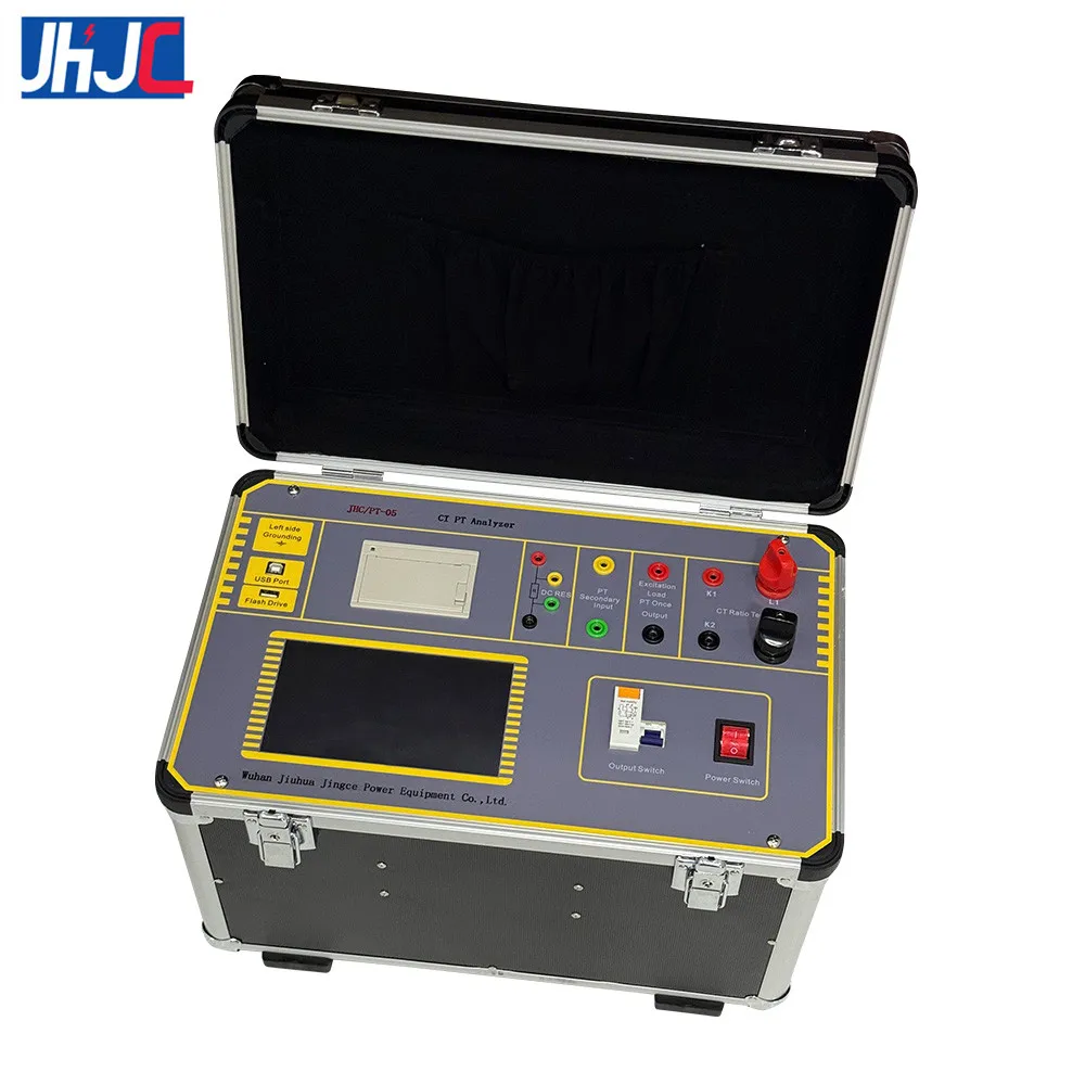 CT Ratio Tester Characteristic Analyser CT PT Tester Current Transformer TTR DC Winding Resistance Tester CT PT Analyzer